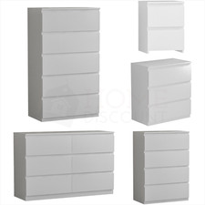 Modern White Chest of Drawers