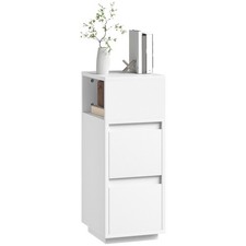 HOMCOM Slim Bedside Table