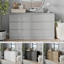 Wooden Chest of 6 Drawers