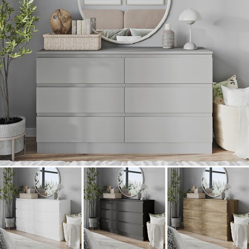 Wooden chest drawers - wooden, 6