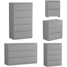 Modern Grey Chest of Drawers