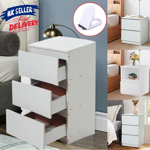 Modern bedside table drawers - bedside,