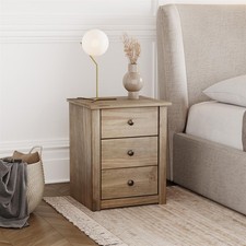 3 Drawer Bedside Cabinet Chest