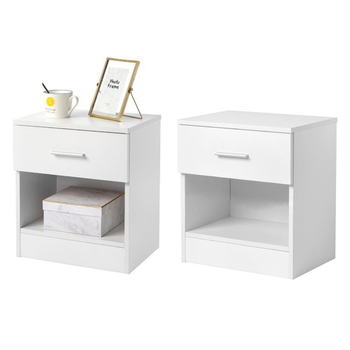 2pcs bedside table - 2pcs, compact