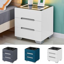 LED Bedside Tables Cabinets