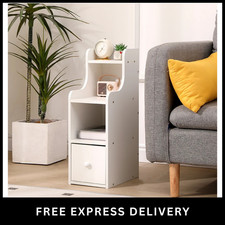 BonChoice Narrow Bedside Table