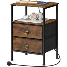 HOOBRO Bedside Table with